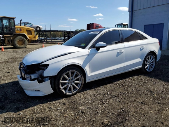 2016 Audi A3 1.8T Premium with VIN WAUA7GFF1G1032980, listed as a Copart auction lot 72144483 with 50,303 mi miles. Bid and sale history available at carsss.com. Image 1.