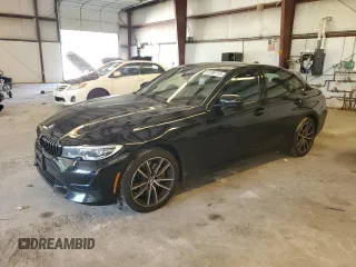 2020 BMW 3 Series 330i xDrive with VIN 3MW5R7J00L8B18074, listed as a Copart auction lot 61708115 with 61,459 mi miles and Salvage title. Bid and sale history available at DreamBid. Image 1.