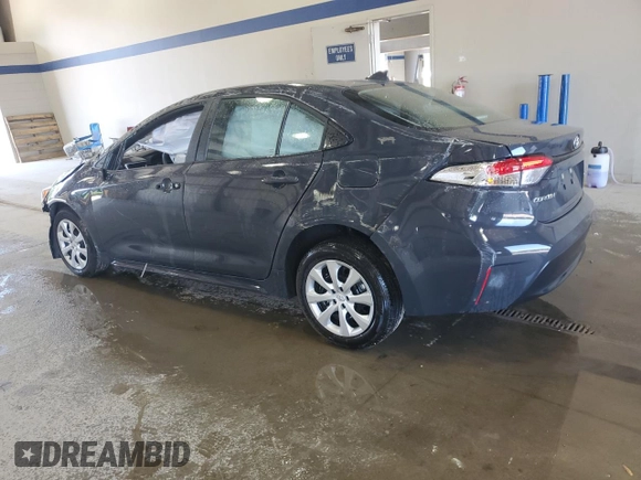 2024 Toyota Corolla LE with VIN 5YFB4MDE5RP129008, listed as a Copart auction lot 62999955 with Not provided miles and Non repairable. Bid and sale history available at DreamBid. Image 2.