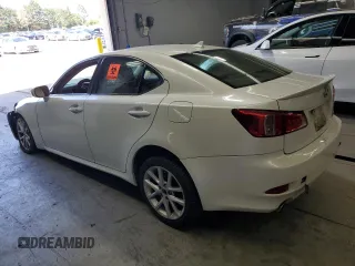 2011 Lexus IS 250 z VIN JTHCF5C23B5050739, wystawiony jako Copart lot #62362395 z przebiegiem Nie podano mil oraz Szkoda całkowita • Salvage title. Historia ofert i sprzedaży dostępna na DreamBid. Obrazek 2.