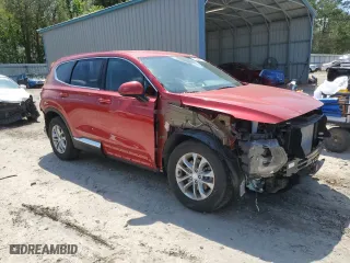 2020 Hyundai Santa Fe SEL with VIN 5NMS33AD2LH243834, listed as a Copart auction lot 50924775 with 5,764 mi miles and Salvage Title. Bid and sale history available at carsss.com. Image 4.