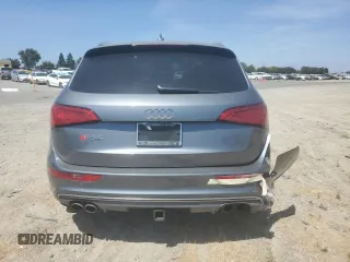 2014 Audi SQ5 with VIN WA1VGBFP5EA074284, listed as a Copart auction lot 62753075 with 82,875 mi miles and Salvage title. Bid and sale history available at DreamBid. Image 6.