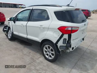 2018 Ford EcoSport SE z VIN MAJ3P1TE3JC238906, wystawiony jako IAAI lot #42312847 z przebiegiem 94 049 mil mil oraz . Historia ofert i sprzedaży dostępna na DreamBid. Obrazek 3.