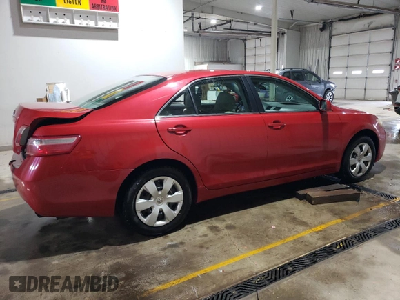 2007 Toyota Camry CE with VIN 4T1BE46K97U097692, listed as a Copart auction lot 53780805 with 177,827 mi miles and Salvage Title. Bid and sale history available at carsss.com. Image 3.