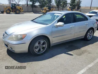 2005 Acura RL z VIN JH4KB16555C018171, wystawiony jako Copart lot #61022135 z przebiegiem 129 015 mil mil oraz Szkoda całkowita • Salvage title. Historia ofert i sprzedaży dostępna na DreamBid. Obrazek 1.