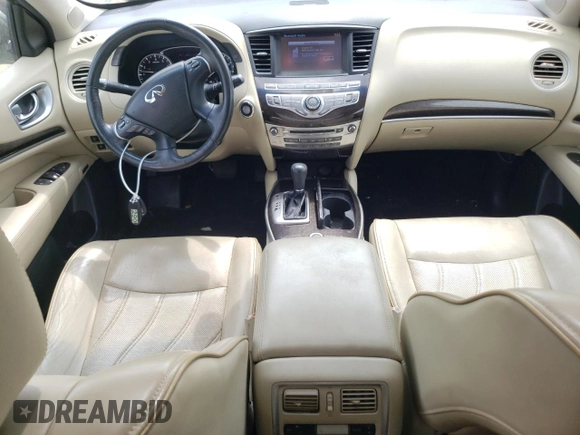 2015 Infiniti QX60 with VIN 5N1AL0MM1FC553705, listed as a Copart auction lot 57148305 with 101,250 mi miles and Clean title. Bid and sale history available at DreamBid. Image 8.