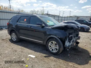 2018 Ford Explorer XLT with VIN 1FM5K8D88JGB77172, listed as a Copart auction lot 54339475 with Not provided miles and Salvage title. Bid and sale history available at DreamBid. Image 4.