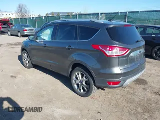 2015 Ford Escape Titanium with VIN 1FMCU9J9XFUB46843, listed as a IAAI auction lot 41800938 with 91,034 mi miles. Bid and sale history available at carsss.com. Image 3.