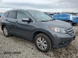 2013 Honda CR-V EX-L with VIN 2HKRM4H76DH618694, listed as a Copart auction lot 49102195 with 105,091 mi miles and Salvage Title. Bid and sale history available at carsss.com. Image 4.