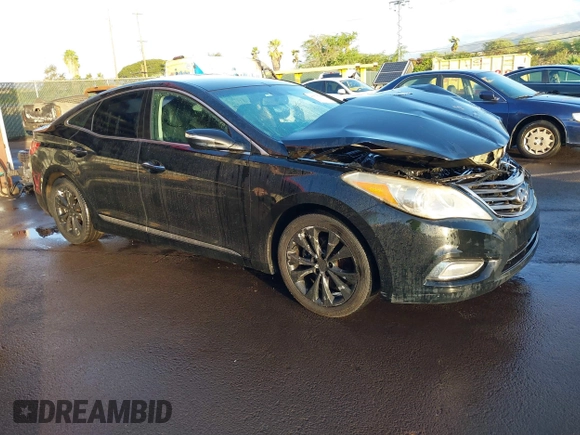 2013 Hyundai Azera with VIN KMHFG4JG4DA250524, listed as a IAAI auction lot 40871700 with Not Provided miles and . Bid and sale history available at DreamBid. Image 1.