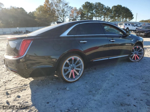 2018 Cadillac XTS Livery Package with VIN 2G61U5S30J9128214, listed as a Copart auction lot 82170414 with 111,611 mi miles and Salvage Title. Bid and sale history available at carsss.com. Image 3.