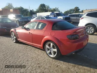 2004 Mazda RX-8 with VIN JM1FE173240134256, listed as a Copart auction lot 74485554 with 126,992 mi miles and Clean Title. Bid and sale history available at carsss.com. Image 2.