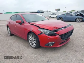 2016 Mazda 3 S Grand Touring z VIN JM1BM1N36G1312236, wystawiony jako IAAI lot #42064741 z przebiegiem 128 890 mil mil oraz . Historia ofert i sprzedaży dostępna na DreamBid. Obrazek 1.