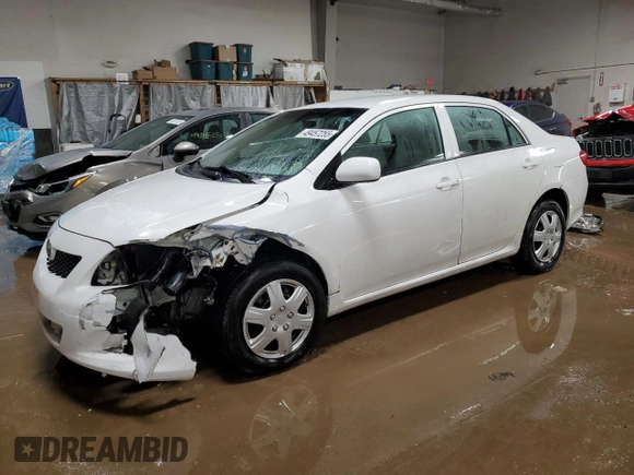 2010 Toyota Corolla with VIN 1NXBU4EE0AZ348296, listed as a Copart auction lot 49457255 with 171,764 mi miles and Salvage Title. Bid and sale history available at carsss.com. Image 1.