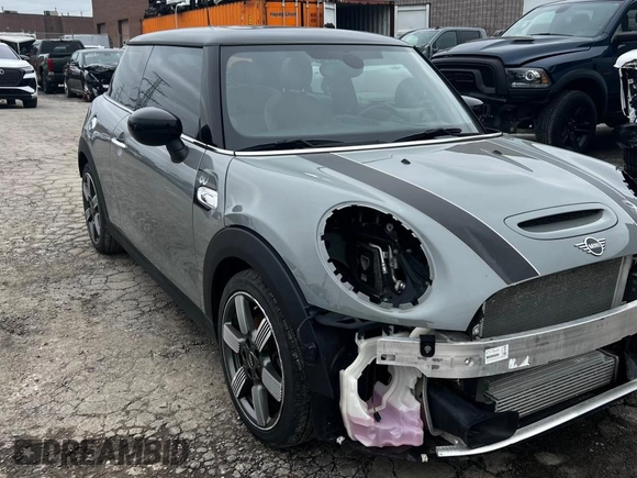 2020 MINI Hardtop Cooper S z VIN WMWXR5C06L2L60084, wystawiony jako Copart lot #60053805 z przebiegiem 91 168 mil mil oraz Szkoda całkowita • Salvage title. Historia ofert i sprzedaży dostępna na DreamBid. Obrazek 1.