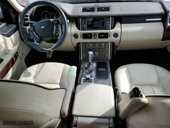 2010 Land Rover Range Rover HSE with VIN SALME1D48AA311735, listed as a Copart auction lot 46500135 with 144,475 mi miles and Clean Title. Bid and sale history available at carsss.com. Image 8.