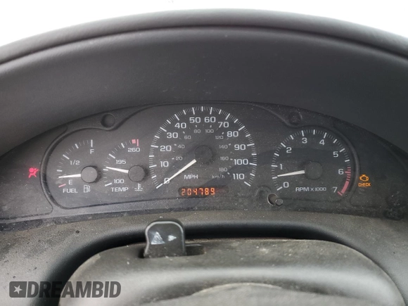 2004 Chevrolet Cavalier with VIN 1G1JC52F547341362, listed as a Copart auction lot 42450755 with 204,789 mi miles and Clean Title. Bid and sale history available at DreamBid. Image 9.