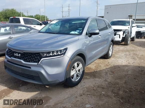 2023 Kia Sorento LX with VIN 5XYRG4LC3PG200519, listed as a IAAI auction lot 42500270 with 48,376 mi miles and . Bid and sale history available at DreamBid. Image 18.