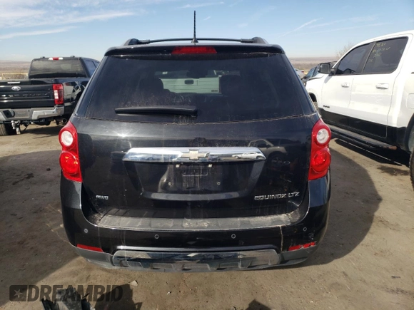 2014 Chevrolet Equinox LTZ with VIN 2GNFLHEK9E6139415, listed as a Copart auction lot 44001115 with 92,859 mi miles and Salvage Title. Bid and sale history available at carsss.com. Image 6.