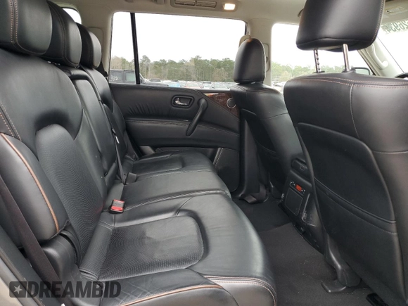 2018 Nissan Armada SV with VIN JN8AY2NC9J9556949, listed as a Copart auction lot 86526934 with 96,293 mi miles and Salvage Title. Bid and sale history available at carsss.com. Image 11.