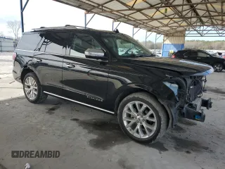 2018 Ford Expedition Platinum with VIN 1FMJU1LT7JEA02638, listed as a Copart auction lot 44244035 with 136,596 mi miles and Salvage Title. Bid and sale history available at carsss.com. Image 4.