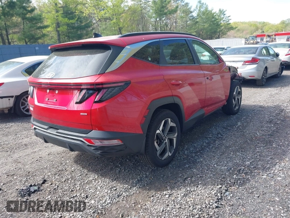 2022 Hyundai Tucson SEL z VIN 5NMJCCAE2NH090105, wystawiony jako IAAI lot #42145889 z przebiegiem 28 636 mil mil oraz . Historia ofert i sprzedaży dostępna na DreamBid. Obrazek 4.