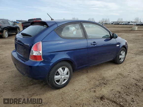2011 Hyundai Accent L with VIN KMHCN3BC5BU193339, listed as a Copart auction lot 52600385 with 173,754 mi miles and Salvage Title. Bid and sale history available at carsss.com. Image 3.