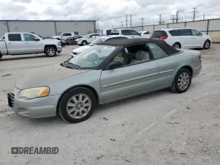 2005 Chrysler Sebring Limited with VIN 1C3EL65R15N704245, listed as a Copart auction lot 71184844 with 86,934 mi miles and Clean Title. Bid and sale history available at DreamBid. Image 1.