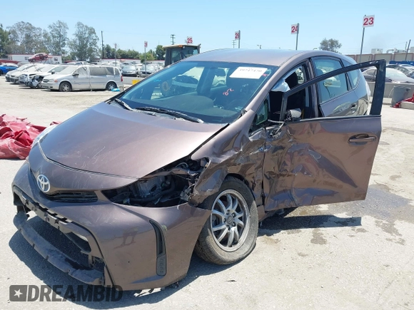 2015 Toyota Prius Two with VIN JTDZN3EU8FJ028072, listed as a IAAI auction lot 39747470 with 62,979 mi miles and . Bid and sale history available at DreamBid. Image 18.