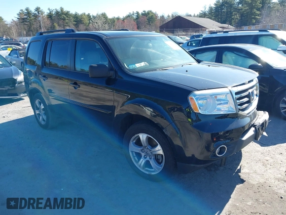2013 Honda Pilot EX-L with VIN 5FNYF4H5XDB042112, listed as a IAAI auction lot 41989208 with 66,925 mi miles and . Bid and sale history available at DreamBid. Image 1.