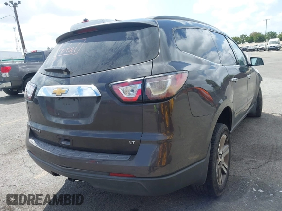 2017 Chevrolet Traverse LT with VIN 1GNKRHKD2HJ327980, listed as a IAAI auction lot 41717473 with Not Provided miles and . Bid and sale history available at DreamBid. Image 4.