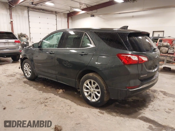 2020 Chevrolet Equinox LT with VIN 2GNAXJEV7L6259405, listed as a IAAI auction lot 41944814 with 66,044 mi miles and . Bid and sale history available at DreamBid. Image 3.