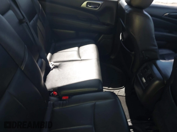 2017 Nissan Pathfinder Platinum with VIN 5N1DR2MN1HC608477, listed as a IAAI auction lot 41744400 with 137,974 mi miles. Bid and sale history available at carsss.com. Image 8.