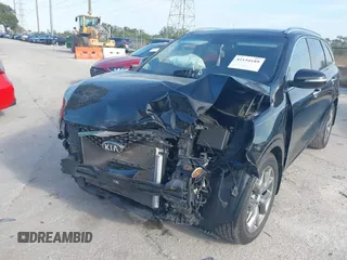 2016 Kia Sorento SX with VIN 5XYPK4A57GG023001, listed as a IAAI auction lot 41154189 with 93,399 mi miles. Bid and sale history available at carsss.com. Image 6.