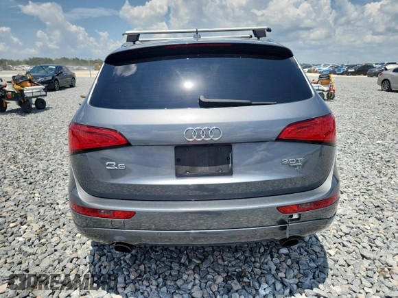 2014 Audi Q5 Premium Plus with VIN WA1LFAFP6EA072452, listed as a Copart auction lot 58823455 with 124,784 mi miles and Non repairable. Bid and sale history available at DreamBid. Image 6.