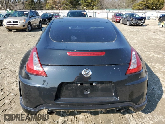 2017 Nissan 370Z with VIN JN1AZ4EH8HM950954, listed as a Copart auction lot 88715405 with 34,501 mi miles and Salvage title. Bid and sale history available at DreamBid. Image 6.
