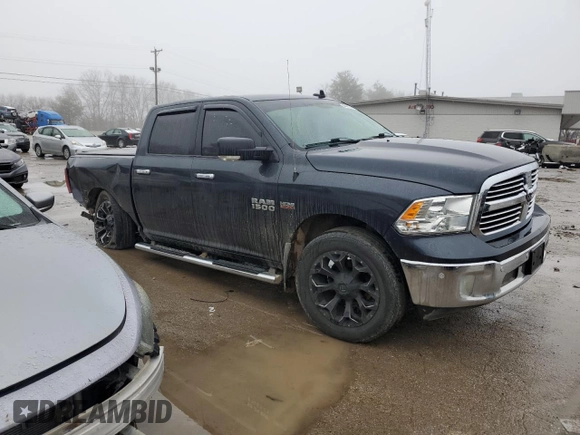 2018 Ram 1500 Big Horn with VIN 3C6RR7LT9JG123294, listed as a Copart auction lot 44421745 with 143,462 mi miles and Salvage Title. Bid and sale history available at carsss.com. Image 4.