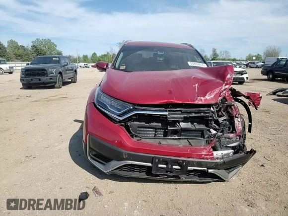 2022 Honda CR-V Touring with VIN 7FARW2H94NE031060, listed as a Copart auction lot 55884655 with 34,419 mi miles and Salvage title. Bid and sale history available at DreamBid. Image 13.