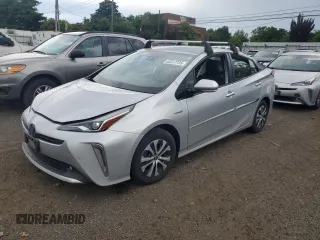 2020 Toyota Prius LE with VIN JTDL9RFU8L3021358, listed as a Copart auction lot 63317735 with 34,192 mi miles and Salvage title. Bid and sale history available at DreamBid. Image 1.