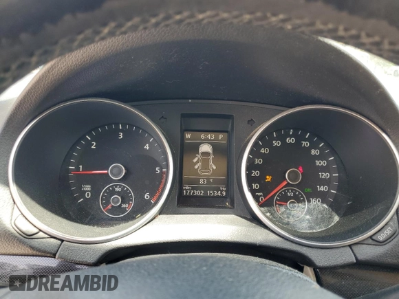 2012 Volkswagen Jetta TDI with VIN 3VWPL7AJ6CM630805, listed as a Copart auction lot 54571995 with 177,302 mi miles and Clean title. Bid and sale history available at DreamBid. Image 9.