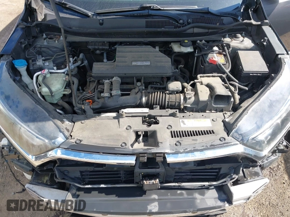 2017 Honda CR-V EX with VIN 2HKRW2H5XHH678674, listed as a IAAI auction lot 42039505 with 124,891 mi miles. Bid and sale history available at carsss.com. Image 10.