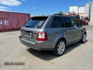 2009 Land Rover Range Rover Sport HSE with VIN SALSF25439A214589, listed as a Copart auction lot 41541595 with 208,970 mi miles and Clean Title. Bid and sale history available at carsss.com. Image 4.