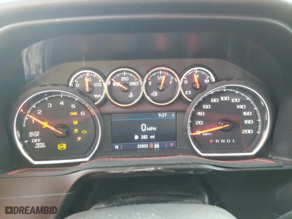 2019 Chevrolet Silverado 1500 LT with VIN 1GCPYDEK6KZ355620, listed as a Copart auction lot 45914865 with 32,832 mi miles and Salvage Title. Bid and sale history available at carsss.com. Image 9.