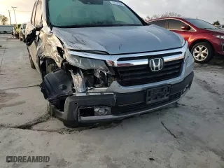 2017 Honda Ridgeline RTL-E with VIN 5FPYK3F72HB039695, listed as a Copart auction lot 48750495 with 123,910 mi miles and Salvage Title. Bid and sale history available at carsss.com. Image 10.