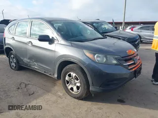 2013 Honda CR-V LX with VIN 3CZRM3H38DG708259, listed as a IAAI auction lot 41654647 with 141,855 mi miles. Bid and sale history available at carsss.com. Image 1.