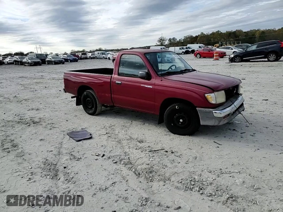 1998 Toyota Tacoma with VIN 4TANL42N8WZ022826, listed as a Copart auction lot 80758414 with 191,457 mi miles and Salvage Title. Bid and sale history available at carsss.com. Image 11.