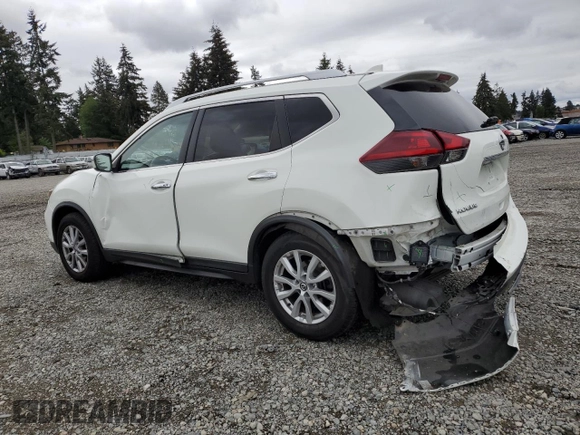 2020 Nissan Rogue S z VIN KNMAT2MTXLP524991, wystawiony jako Copart lot #57461135 z przebiegiem 76 147 mil mil oraz Szkoda całkowita • Salvage title. Historia ofert i sprzedaży dostępna na DreamBid. Obrazek 2.