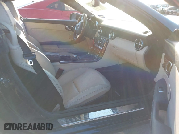 2012 Mercedes-Benz SLK 250 with VIN WDDPK4HAXCF036279, listed as a IAAI auction lot 41851520 with 124,366 mi miles and . Bid and sale history available at DreamBid. Image 5.