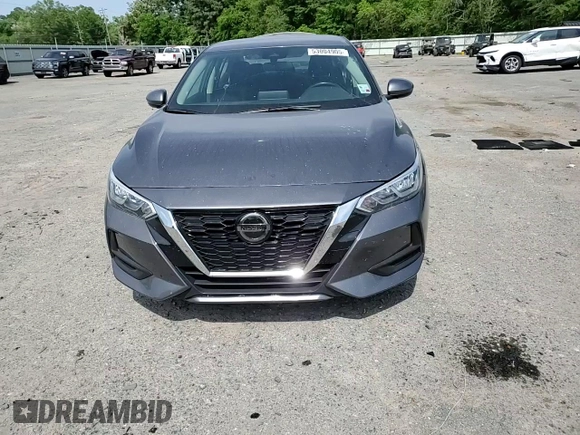 2021 Nissan Sentra SV with VIN 3N1AB8CV2MY288803, listed as a Copart auction lot 53004905 with 30,691 mi miles and Salvage Title. Bid and sale history available at DreamBid. Image 10.