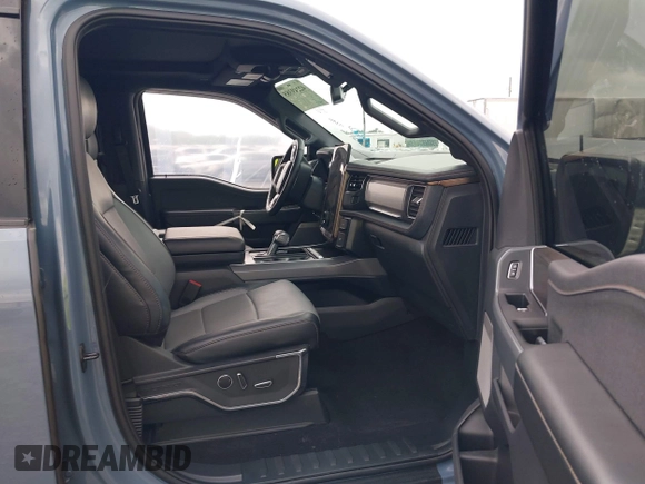 2023 Ford F-150 Lightning Pro with VIN 1FT6W1EVXPWG53591, listed as a IAAI auction lot 42249385 with 17,892 mi miles and . Bid and sale history available at DreamBid. Image 5.